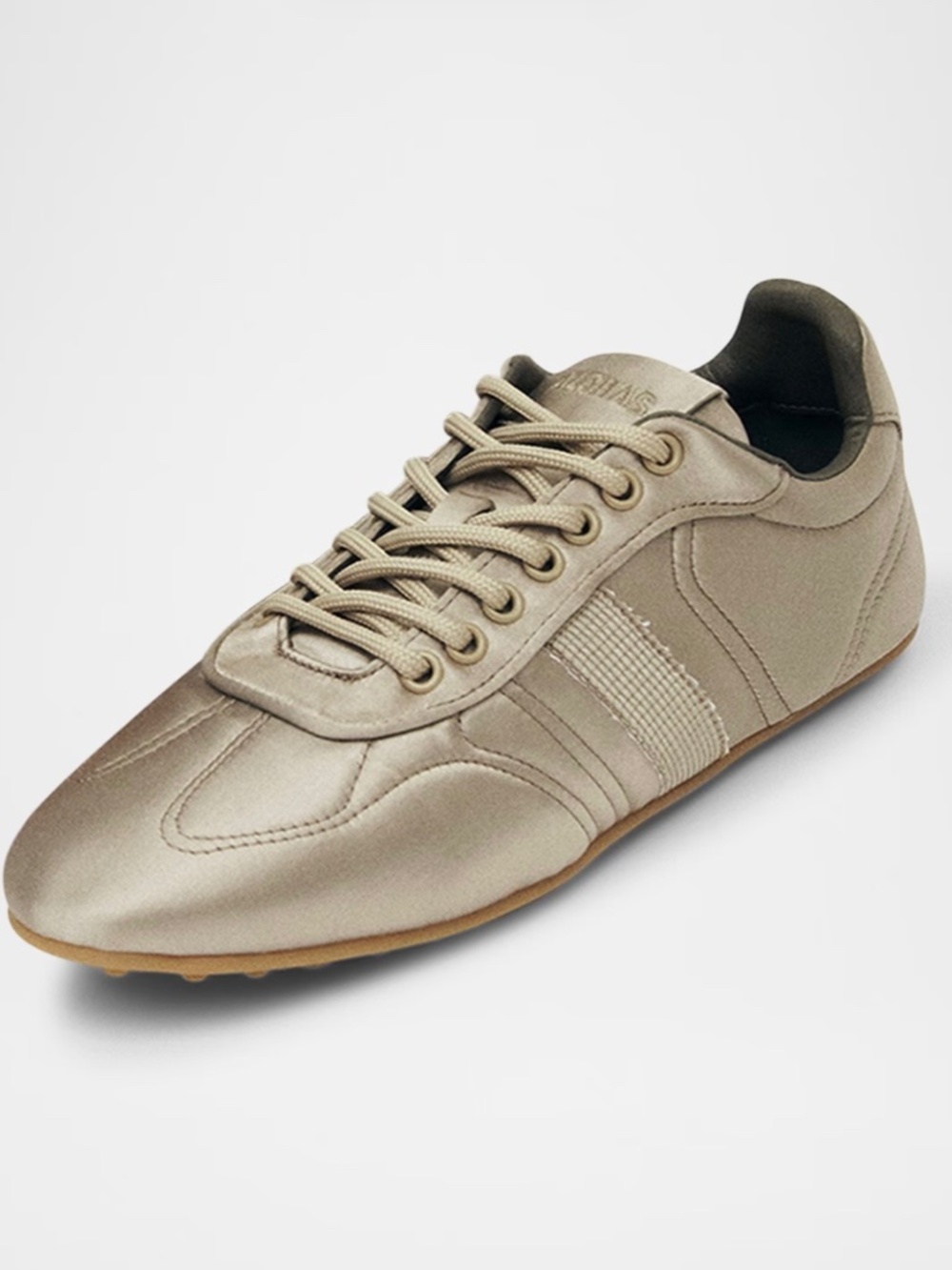 ALOHAS “TB.69 RIFE”SATIN TAUPE SNEAKERS US SIZE 8